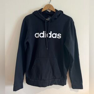 Adidas Men’s Logo Hoodie, Size S, Black